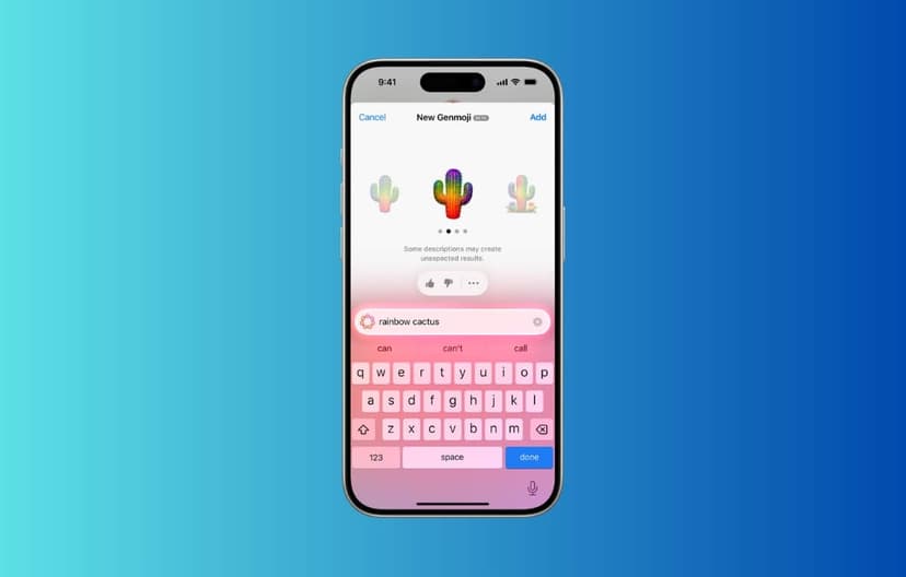 ابتكار Genmoji في iOS 18.2: إنشاء رموز تعبيرية مخصصة بالذكاء الاصطناعي